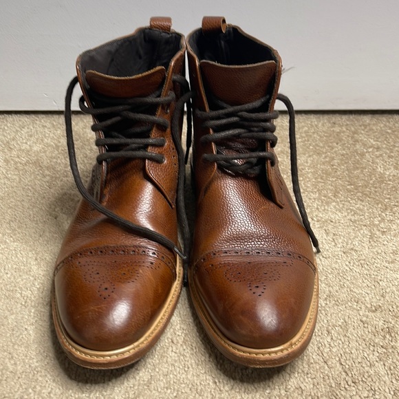 Brown Crosby Square Men’s shoes - Picture 1 of 5